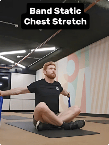 Band Static Chest Stretch